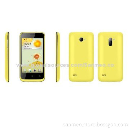 4.0" Android 4.2 OS Smartphones, WCDMA/MT6572M at 1.0GHzx2, 2-SIM Card/-standby/2GB NAND + 256MB RAMNew